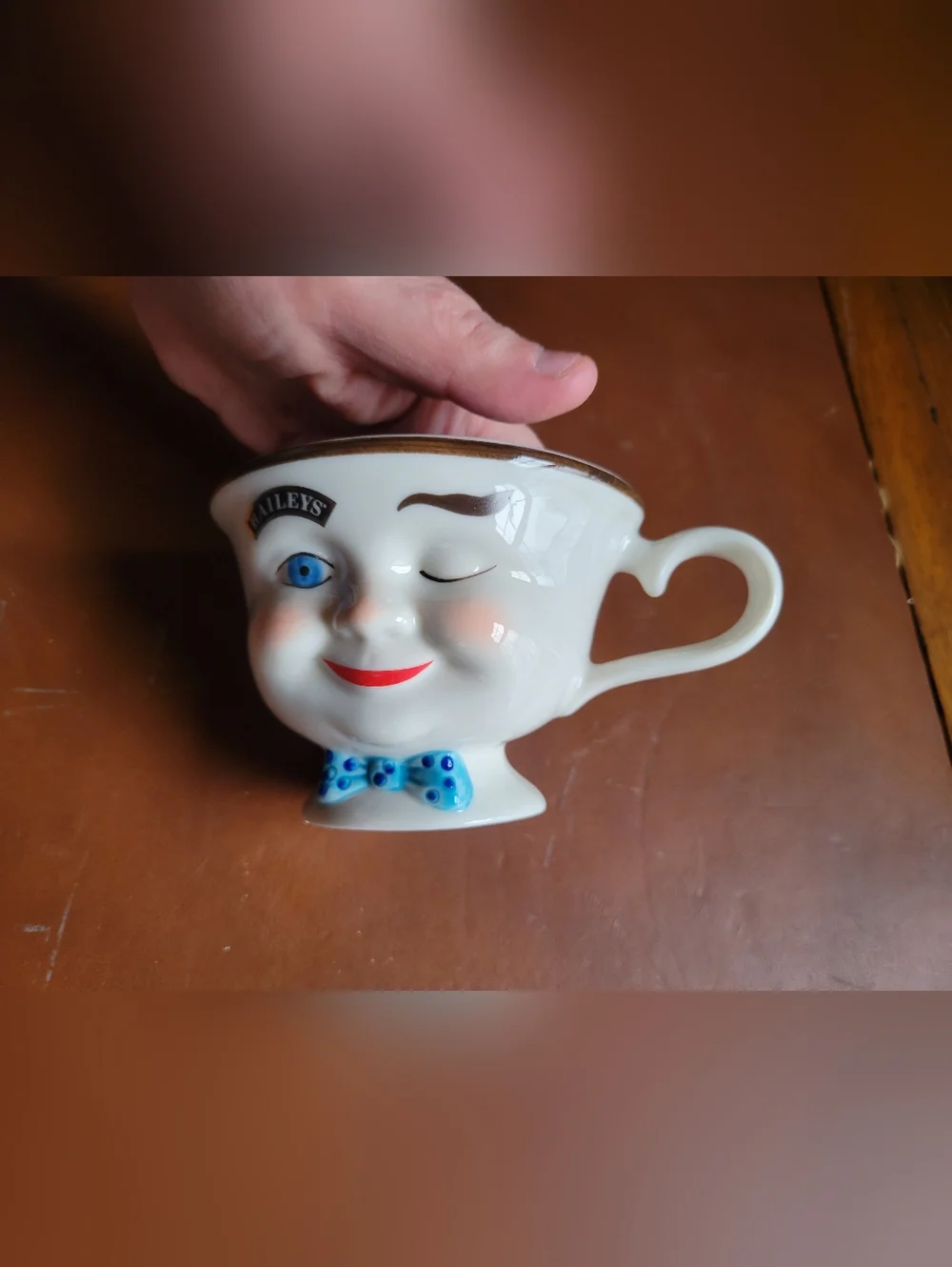 Baileys YUM Cup Winking Eye Face Cup Limited Edition